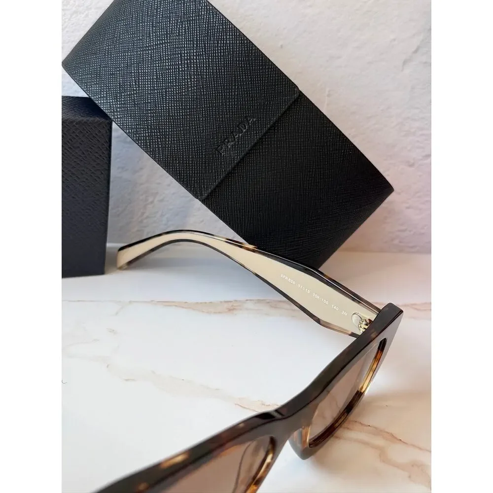 NEW Prada PR B05S Sunglasses in Tortoise Brown